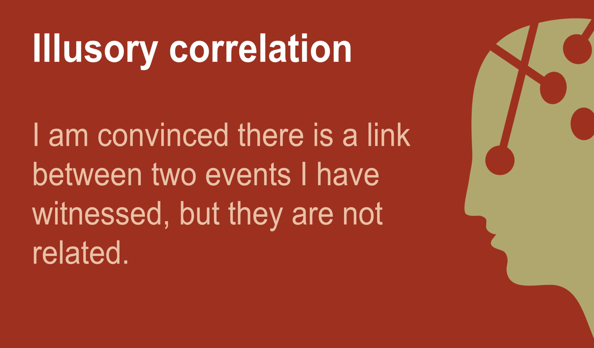 Illusory Correlation Biasopedia