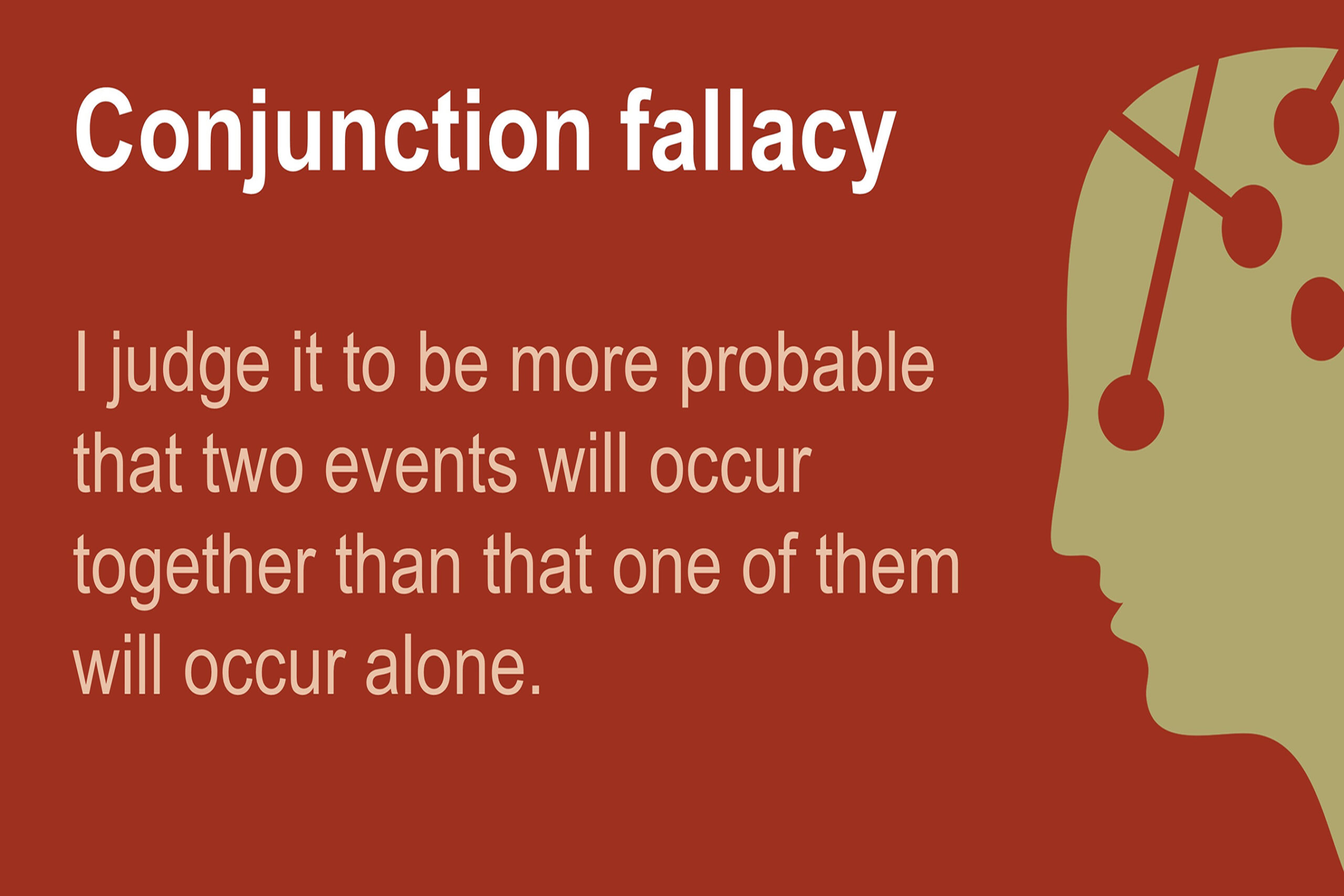 Conjunction Fallacy illustrations