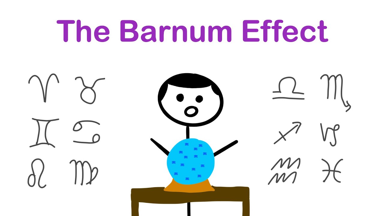 Forer Effect (Barnum Effect) illustrations