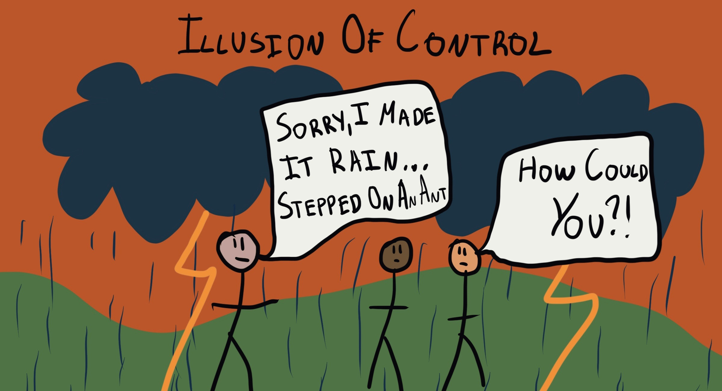 Illusion of Control illustrations