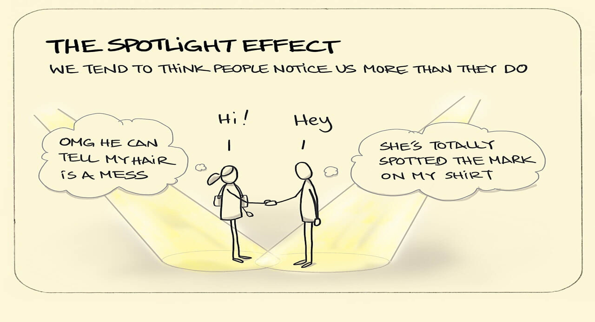 Spotlight Effect illustrations